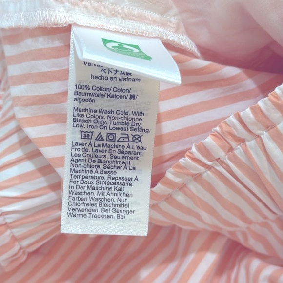 J.Crew Pajama pant in stripe cotton poplin CA420 - size L NWOT - Picture 5 of 5